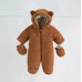 Зимний комбинезон для детей Magbaby Teddy 0-12 мес Коричневый 112361