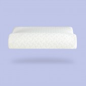 Ортопедическая подушка для сна Ideia Memory Foam Волна 63х43х10/8 см Белый 8-07699