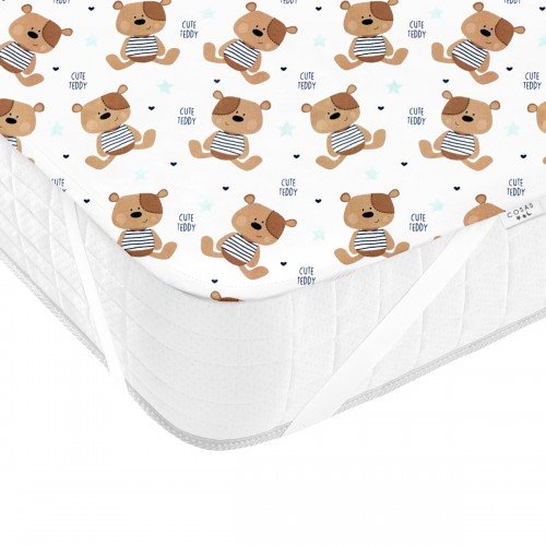 Непромокаемый наматрасник Cosas Water Sheet Bear 70х120 см