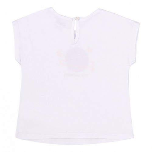 Комплект для девочки футболка и лосины Bembi 2 - 3 года Супрем Белый/Черный КС703