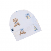 Шапочка для новорожденных Embrace Медвежата с подарком Белый от 0 до 3 мес hat014