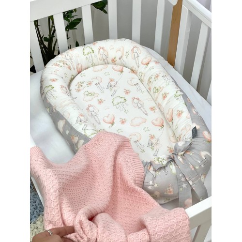 Кокон для новорожденных Маленькая Соня Baby Design Куклы Серый 5019600