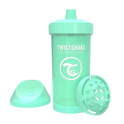 Чашка непроливайка Twistshake 12+ мес Мятный 360 мл 78281