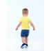 Летний костюм футболка и шорты для мальчика Smil Surffriends Желтый/Синий 6-12 месяцев 113266-1