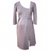 Платье для беременных Dianora ассиметричное Серо-фиолетовый 1457 0672