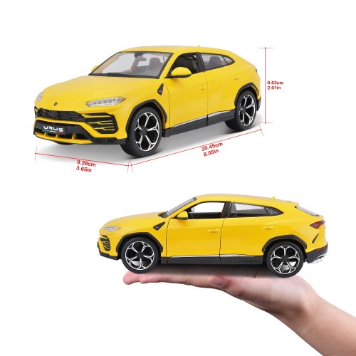 Модель машинки Maisto Lamborghini Urus 1:24 Желтый 31519 yellow