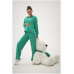 Трикотажный костюм для беременных Dianora в рубчик Зеленый 2207(84) 1597