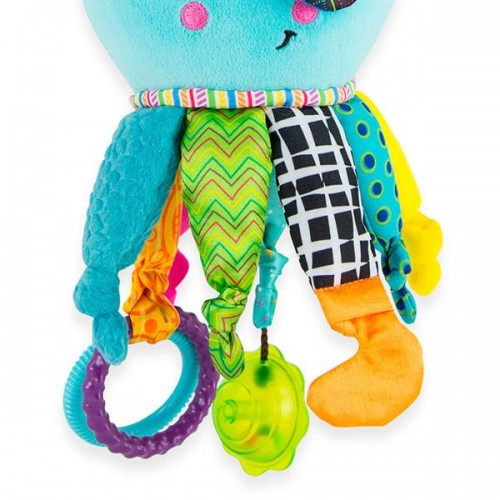 Детская игрушка на коляску Lamaze Кальмар с прорезывателем L27068