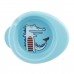 Термоустойчивая тарелка Warmy Plate 6m+ Chicco голубой
