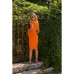 Летнее платье для беременных и кормящих Lullababe Calp Orange Оранжевый LB04CL152