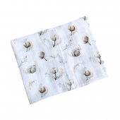 Муслиновая пеленка для новорожденных Embrace Белый/Бежевый 80х90 см пм165_90-80
