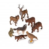 Игровой набор фигурок Miniland Forest Animals 8 шт 25126