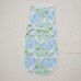Пеленка кокон для новорожденных на липучках с шапочкой Minikin Мечтатель 0 - 3 мес Голубой/Белый 2210301