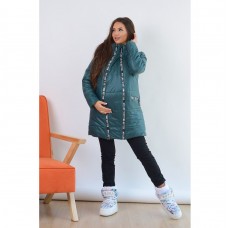 Зимняя куртка для беременных To Be Зеленый 3044273