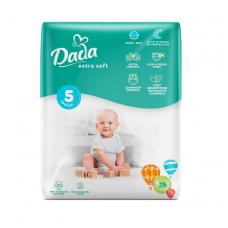 Детские подгузники Dada Extra Soft размер 5 вес 11-25 кг 39 шт Р37388