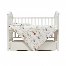 Детское постельное белье в кроватку Twins Comfort Soft Светло-бежевый 3010-TS-202