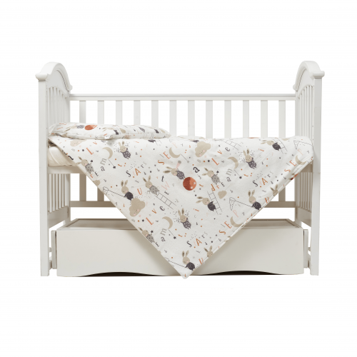 Детское постельное белье в кроватку Twins Comfort Soft Светло-бежевый 3010-TS-202