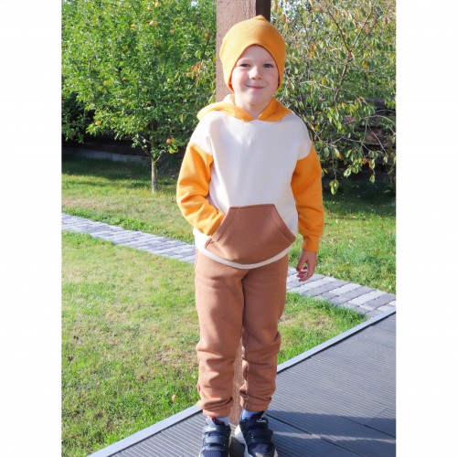 Детский костюм ELA Textile&Toys 2 - 9 лет Коричневый HS001CM