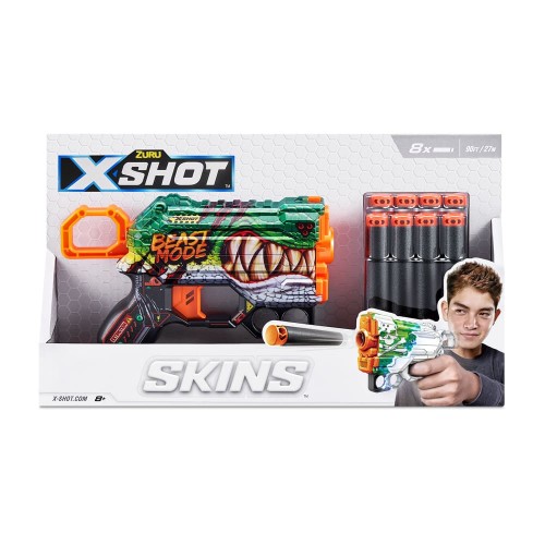 Детская игрушка бластер Zuru X-Shot Skins Menace Beast Out 36515G