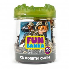 Игровой набор Fun Banka Сухопутные силы 100 шт 101865-UA