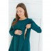 Платье для беременных и кормящих Lullababe Budapest Темно-зеленый LB05BD105