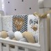 Детское постельное белье и бортики в кроватку Маленькая Соня Art Design Oh baby Белый/Золотой 0239267