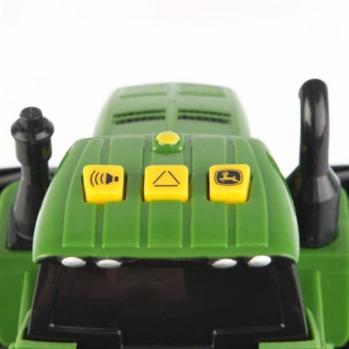 Детская машинка со светом и звуком John Deere Kids Monster Treads Трактор 46656