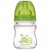 Антиколиковая бутылочка с широким горлышком Canpol babies EasyStart , Цветные зверушки, 120 мл