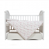 Детское постельное белье в кроватку Twins Comfort line Единорог Розовый 3054-C-066