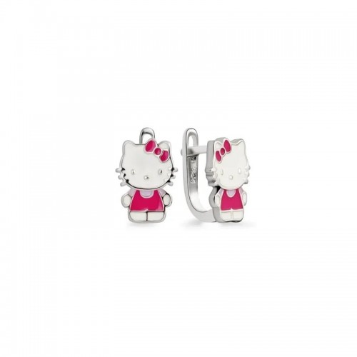 Серебряные сережки детские Silvex Hello Kitty СК2/902