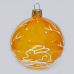 Новогодний шар на елку Santa Shop Золотая Заяц Золотой/Белый 8 см 7806723230792