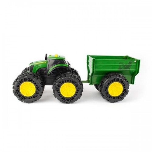 Детская машинка John Deere Kids Monster Treads Трактор с прицепом 47353