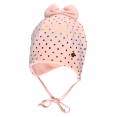 Вязаная шапка детская демисезонная Broel Розовый 9 месяцев - 1,5 года BLAIR1