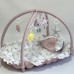 Кокон для новорожденных 2в1 Happy Luna Babynest Playmate Plastik bag Пудровый 0762