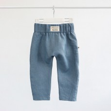 Льняные штаны шорты детские Magbaby Ivon 2-6 лет Синий 131448