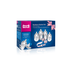 Набор бутылочек для новорожденных Lovi Botanic Girl Розовый 0300