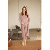 Платье для беременных и кормящих Lullababe Toledo Бежевый LB05TL168