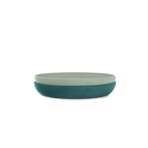 Детская тарелка мелкая Lovi Pistachio 2 шт Зеленый 21/530_gre