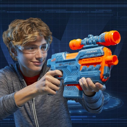 Детская игрушка бластер Hasbro Nerf Elite 2.0 Phoenix CS-6 E9961