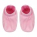 Пинетки для новорожденных ЛяЛя 0 - 6 мес Велюр Розовый 19ВЛ002_8-01
