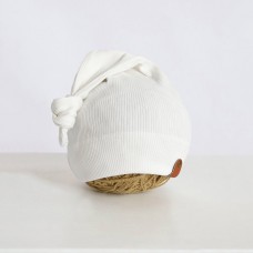 Шапка детская демисезонная Magbaby Knot от 0 до 12 мес Молочный 106425