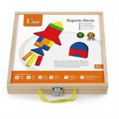 Набор магнитных блоков Viga Toys Формы и цвет