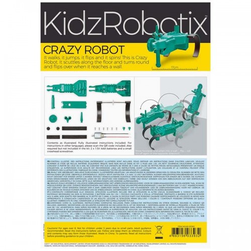 Конструктор 4M KidzRobotix Шальной робот 00-03393