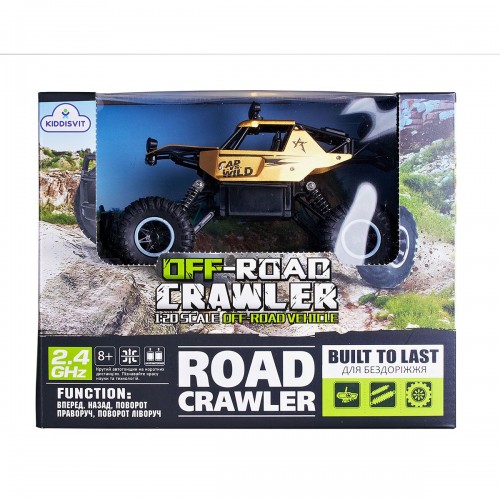 Машинка на радиоуправлении Sulong Toys Off-Road Crawler Car vs Wild 1:20 Золотой SL-109AG