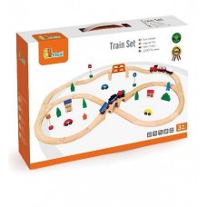 Игрушка Viga Toys Железная дорога 56304 49 шт