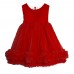 Платье нарядное Flavien для девочки, красное