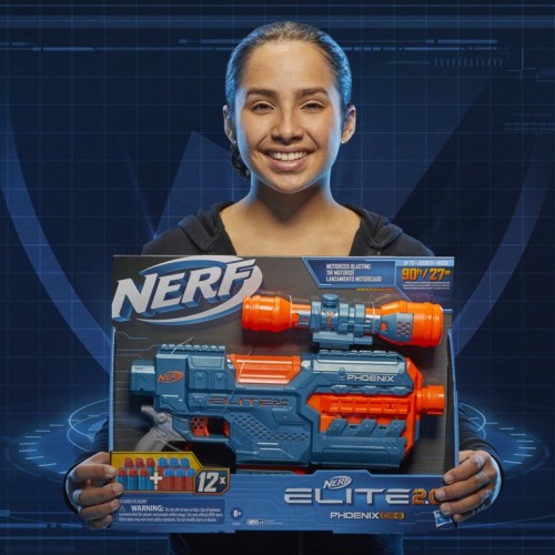 Детская игрушка бластер Hasbro Nerf Elite 2.0 Phoenix CS-6 E9961