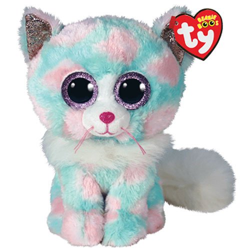 Мягкая игрушка TY Beanie Boo's Кoт Opal 25 см 37288