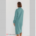 Платье для беременных и кормящих Юла Мама Maisie warm Светло-зеленый DR-41.142