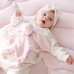 Набор одежды для новорожденных ELA Textile&Toys Сердечки 0 - 3 лет Трикотажная вафля Белый/Розовый WS001HT